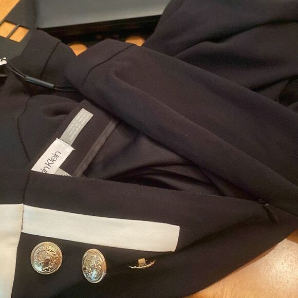 Calvin Klein Women’s Black Navy Style Pants. Size 12. New! - Picture 9 of 13